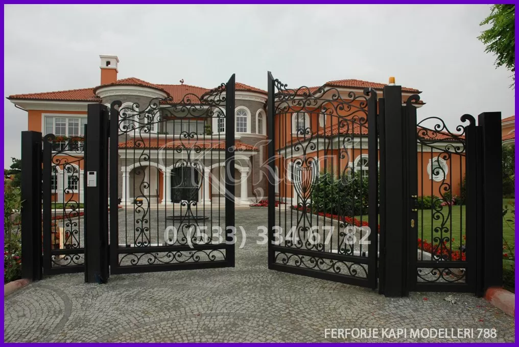 Ferforje Kapı Modelleri 788 Ferforje Kapı Modelleri 788
