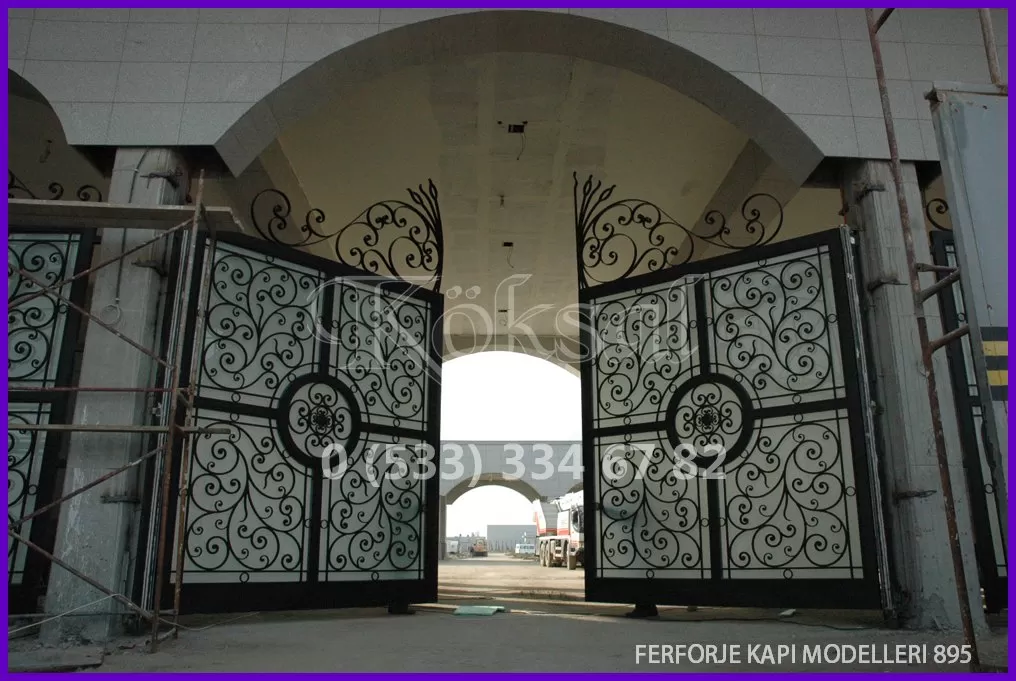 Ferforje Kapı Modelleri 895 Ferforje Kapı Modelleri 895