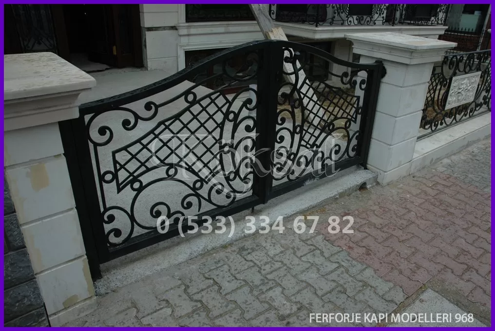 Ferforje Kapı Modelleri 968 Ferforje Kapı Modelleri 968
