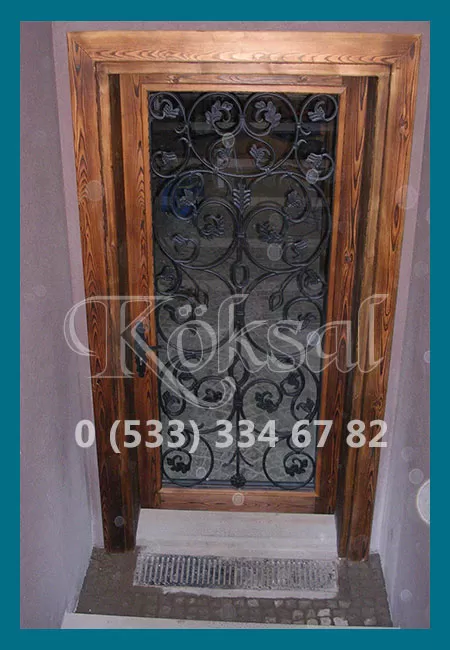 Ferforje Kapı Ürün 27 Ferforje Kapı Ürün 27