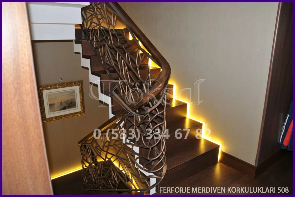 Ferforje Merdiven Korkulukları 508