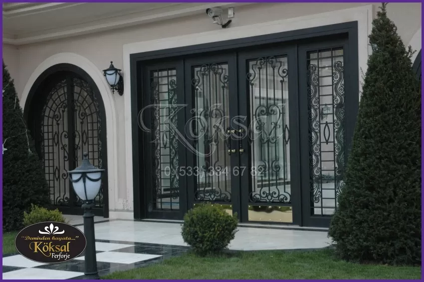 Modern Villa Kapıları - Villa Giriş Kapıları