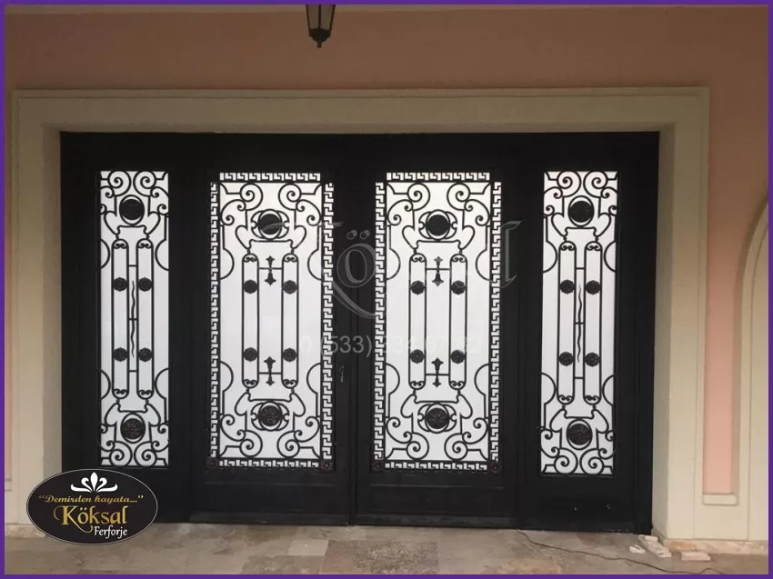 Villa Demir Kapılar – Villa Bahçe Kapısı Modelleri