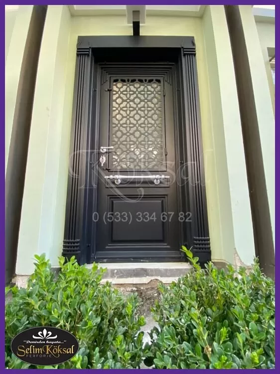 Villa Giriş Kapı Modelleri - Villa Kapıları 2022 - Ferforje Villa Kapı