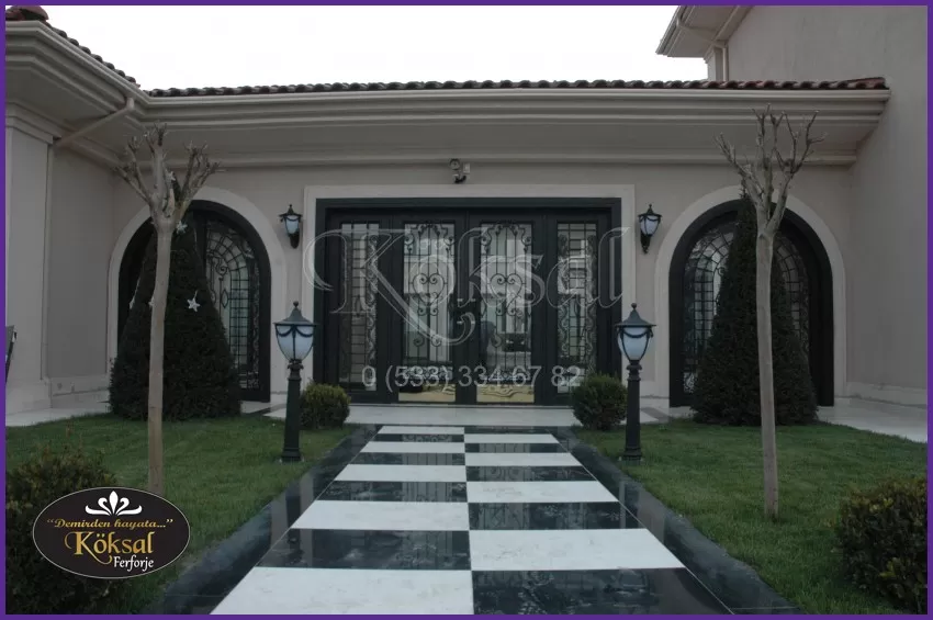 Villa Giriş Kapısı Modelleri - Villa Kapıları