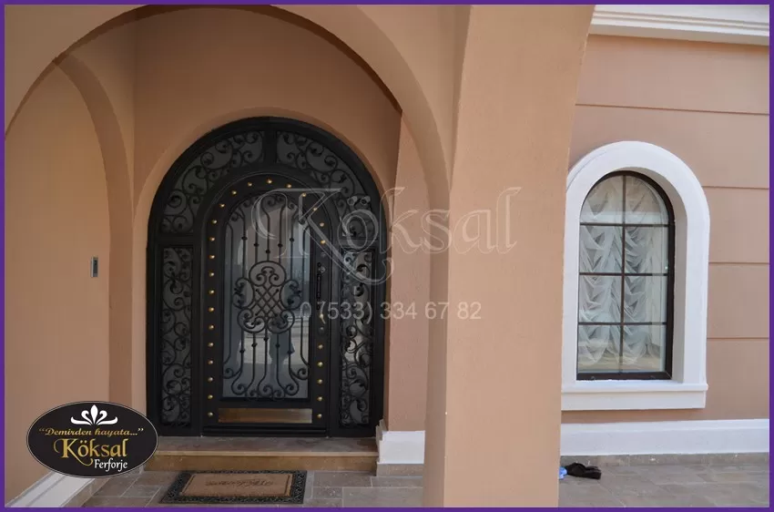 Villa Giriş Kapısı – Oval Villa Kapısı