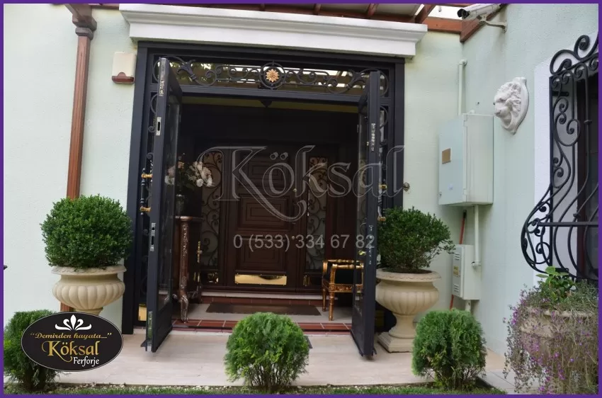 Villa Giriş Kapısı - Villa Kapı Modelleri