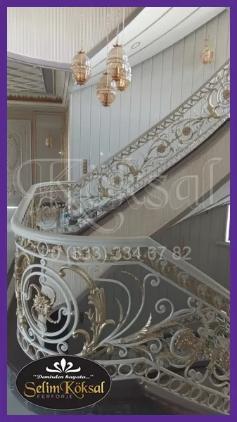 Villa İçi Merdiven Korkuluğu - Merdiven Korkuluğu - Merdiven Korkuluk
