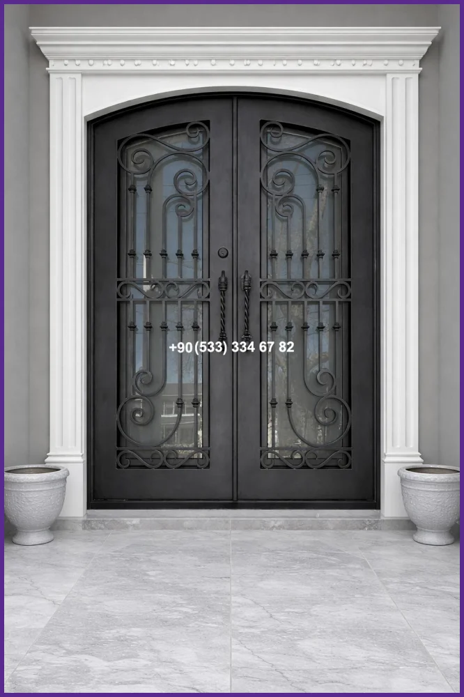 VİLLA KAPILARI-FERFORJE VİLLA KAPILAR-VİLLA GİRİŞ KAPILAR fer20850