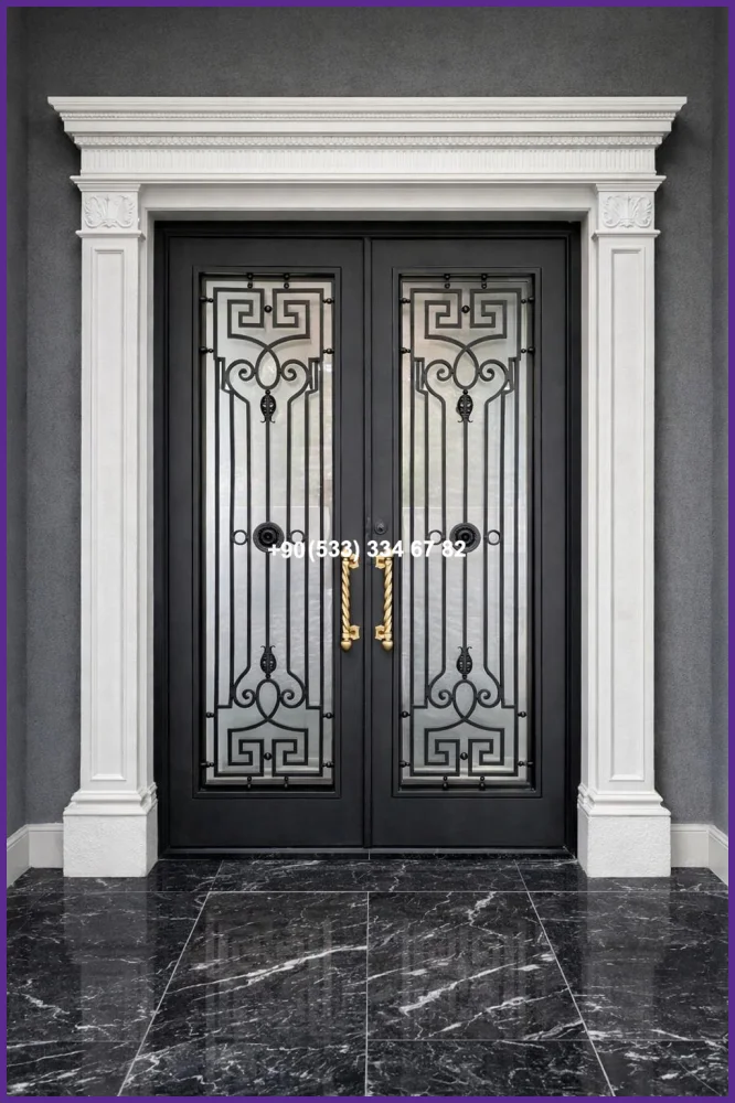 VİLLA KAPILARI-FERFORJE VİLLA KAPILAR-VİLLA GİRİŞ KAPILAR fer20854