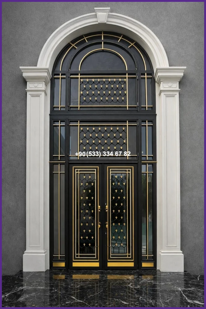 VİLLA KAPILARI-FERFORJE VİLLA KAPILAR-VİLLA GİRİŞ KAPILAR fer20856