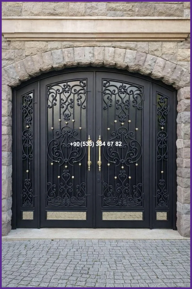 VİLLA KAPILARI-FERFORJE VİLLA KAPILAR-VİLLA GİRİŞ KAPILAR fer20857