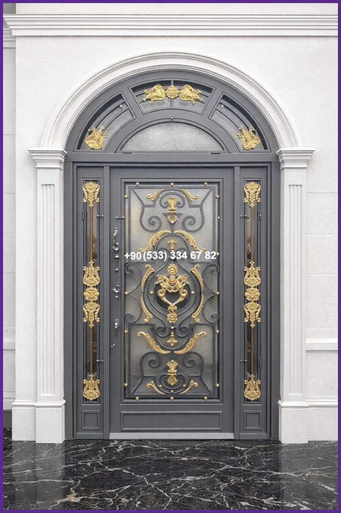 VİLLA KAPILARI-FERFORJE VİLLA KAPILAR-VİLLA GİRİŞ KAPILAR fer20861
