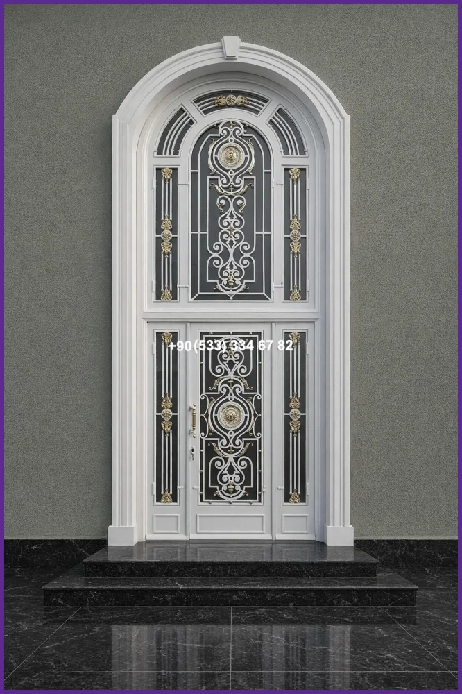 VİLLA KAPILARI-FERFORJE VİLLA KAPILAR-VİLLA GİRİŞ KAPILAR fer20874