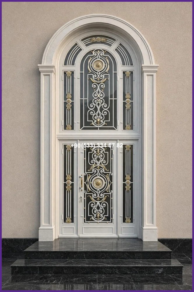 VİLLA KAPILARI-FERFORJE VİLLA KAPILAR-VİLLA GİRİŞ KAPILAR fer20875