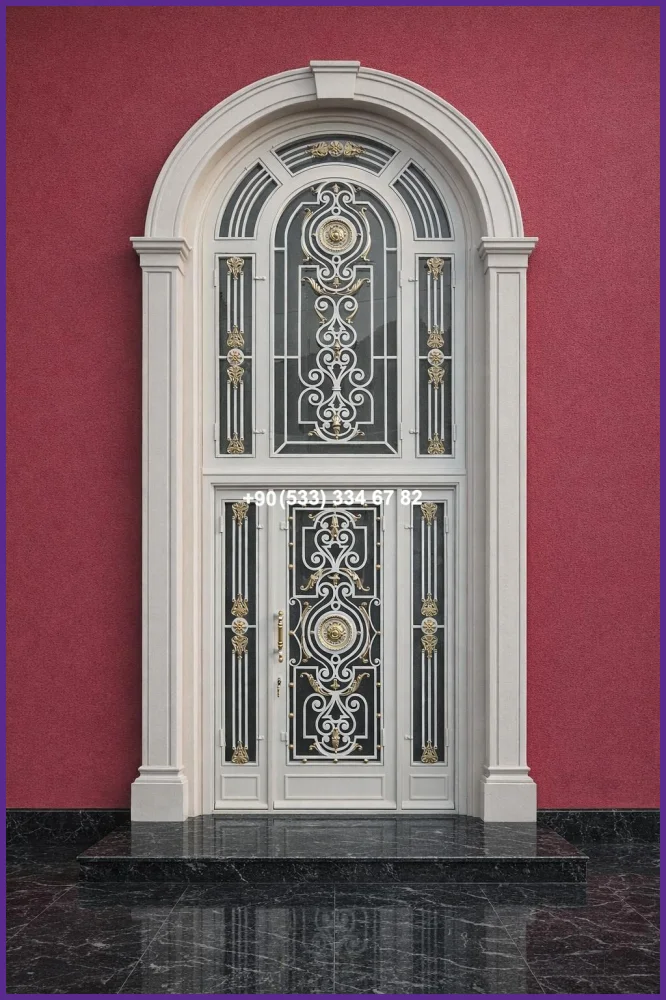 VİLLA KAPILARI-FERFORJE VİLLA KAPILAR-VİLLA GİRİŞ KAPILAR fer20876