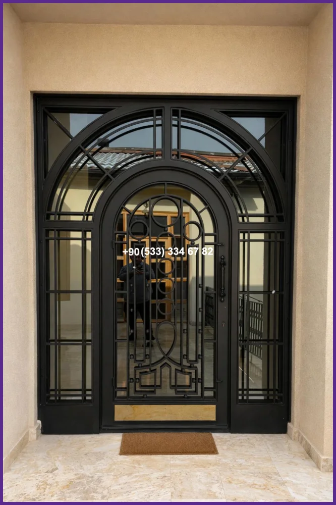 VİLLA KAPILARI-FERFORJE VİLLA KAPILAR-VİLLA GİRİŞ KAPILAR fer20938