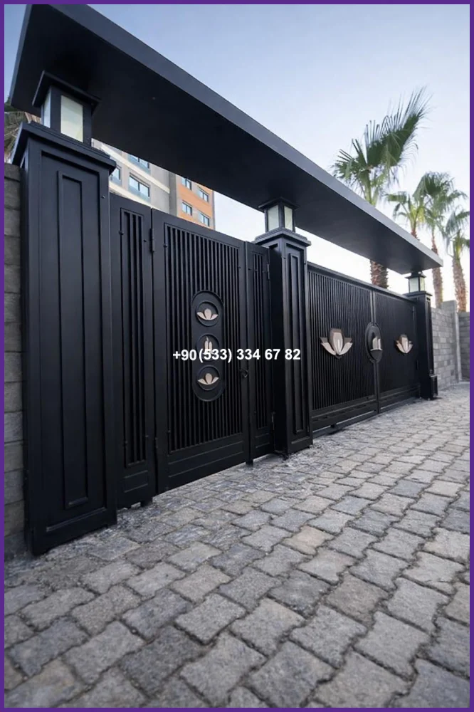 VİLLA KAPILARI-FERFORJE VİLLA KAPILAR-VİLLA GİRİŞ KAPILAR fer20940