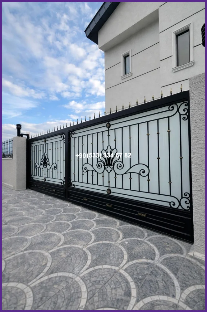 VİLLA KAPILARI-FERFORJE VİLLA KAPILAR-VİLLA GİRİŞ KAPILAR fer20950