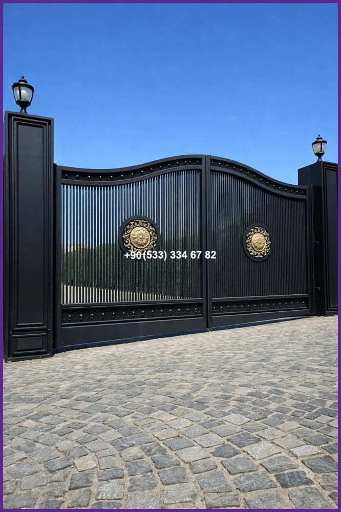 VİLLA KAPILARI-FERFORJE VİLLA KAPILAR-VİLLA GİRİŞ KAPILAR fer20952