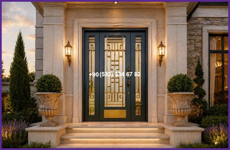 VİLLA KAPILARI-FERFORJE VİLLA KAPILAR-VİLLA GİRİŞ KAPILAR fer20976