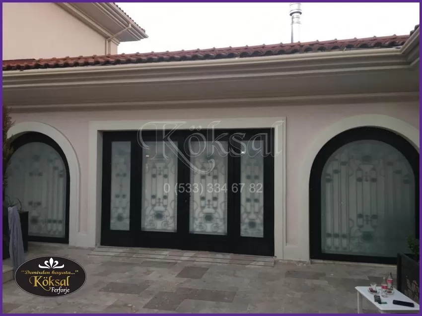 Yalı Bahçe Kapısı – Ferforje Villa Kapıları